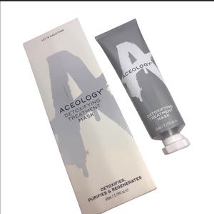 ACEOLOGY DETOXIFYING TREATMENT FACE MASK NEW IN BOX CRUELTY FREE AND VEGAN